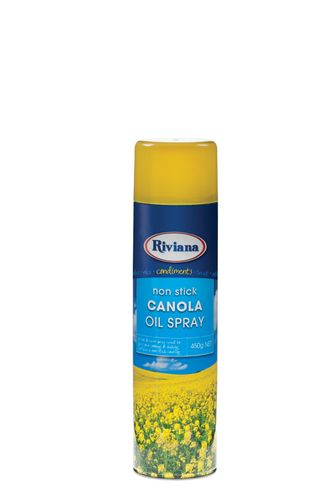 450gm RIVIANA CANOLA SPRAY