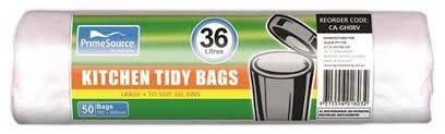 50 CA LGE KITCHEN TIDY BAG(ROLL PACK)