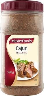 520gm MASTERFOODS CAJUN SEASONING