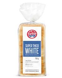 6x700gm TIP TOP SLICED THICK WHITE BREAD