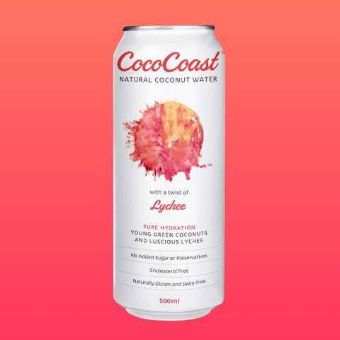 24x500ml COCO COAST LYCHEE COCONUT WATER