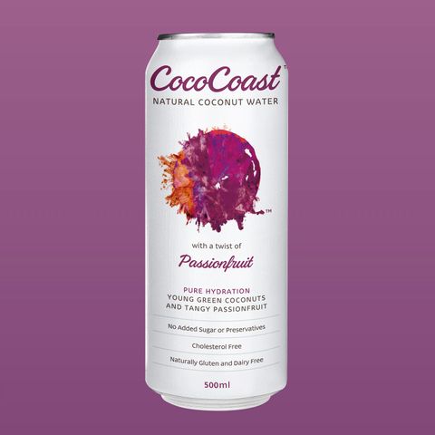 24x500ml COCO COAST PASSION COCONUT WATE