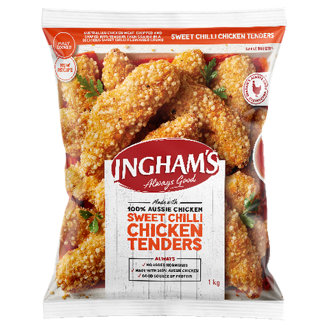 18x56gm INGHAMS SWEET CHILLI TENDERLOINS