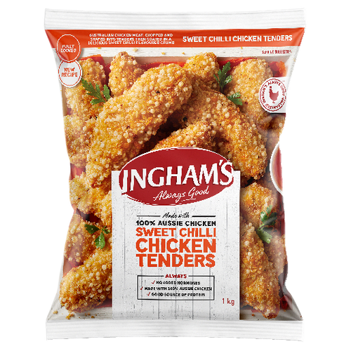 18x56gm INGHAMS SWEET CHILLI TENDERLOINS