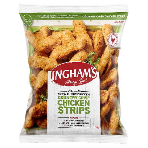 33x30gm INGHAMS COUNTRY CRISP STRIPS