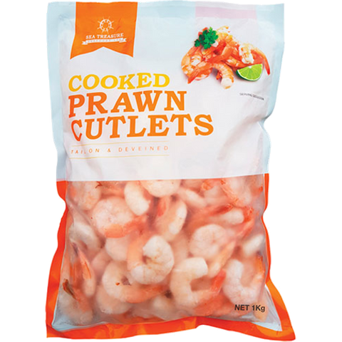 1kg COOKED PRAWN CUTLETS