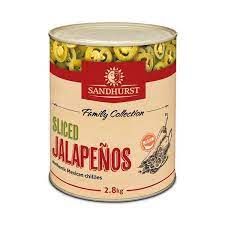 A10 SANDHURST SLICED JALAPENO PEPPERS