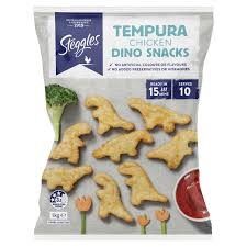 50x20gm STEGGLES CHICKEN DINO SNACKS