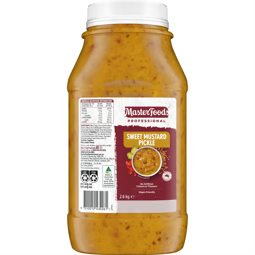 2.6kg MASTERFOODS SWEET MUSTARD PICKLES