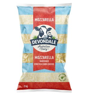 2kg DD SHRED MOZZARELLA CHEESE