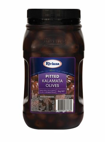 2kg  PITTED KALAMATA OLIVES