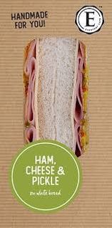 12 EDC HAM & CHEESE & PICKLE SANDWICH