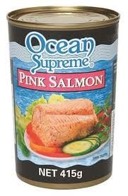 415gm OCEAN SUPREME PINK SALMON