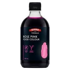 500ml QUEEN ROSE PINK FOOD COLOUR