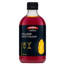 500ml QUEEN YELLOW FOOD COLOUR