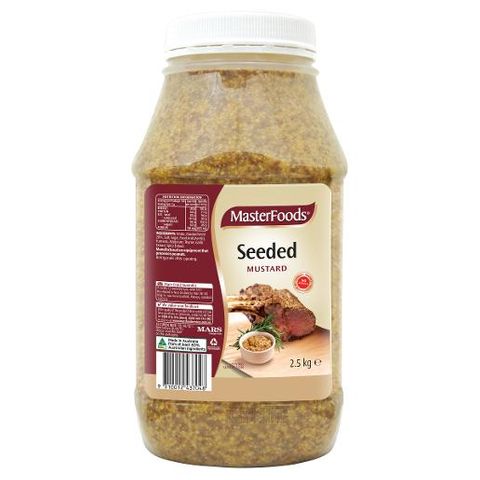 2.5kg MASTERFOODS SEEDED MUSTARD