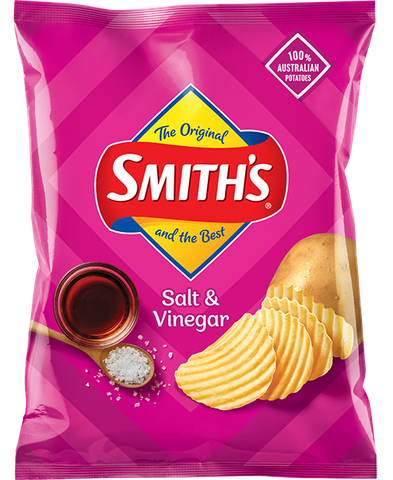 21x27gm SMITHS SALT & VINEGAR CC CHIPS