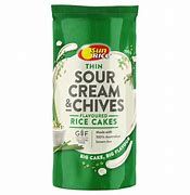 195gm SUNRICE RICE CAKES SCR/CHIVES