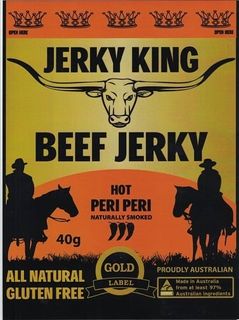 40gm JERKY KING HOT PERI PERI JERKY