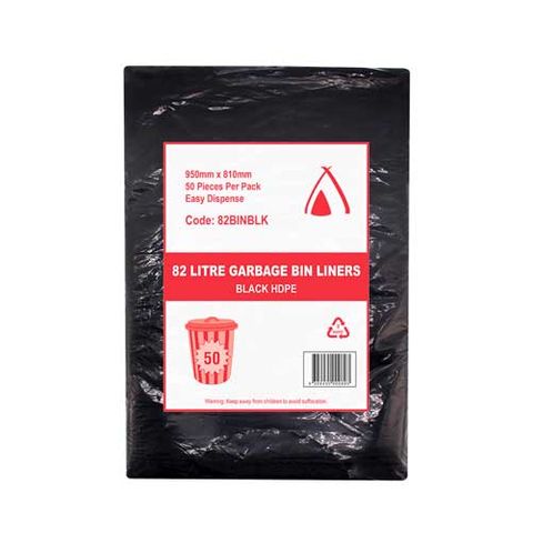 25 TP HD 82ltr GARBAGE BAGS