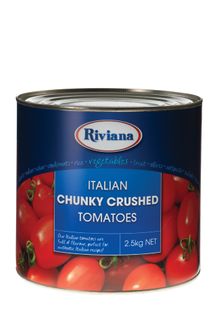 2.5kg RIVIANA CHUNKY CRUSHED TOMATOES