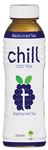 20x500ml CHILL ICED TEA BLACKCURRANT