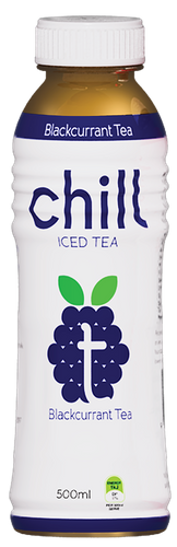 20x500ml CHILL ICED TEA BLACKCURRANT