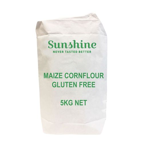 5kg SUNSHINE MAIZE CORNFLOUR GLUTEN FLOU