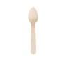 100 WOODEN CUTLERY TEA SPOONS