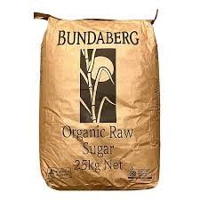 25kg ORGANIC RAW SUGAR