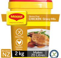 2kg MAGGI CHICKEN GRAVY MIX GLUTEN FREE