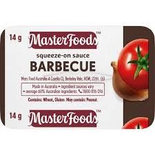 100x14gm MASTERFOODS BBQ SAUCE