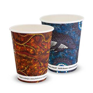 25 12oz DOUBLE WALL TRUE FILL COFFEE CUP