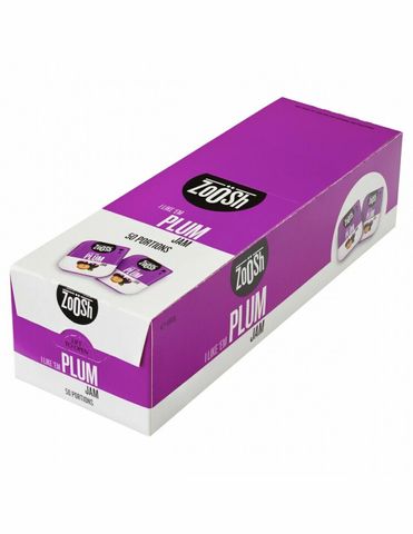 50x13.6gm ZOOSH PLUM JAM PORTIONS