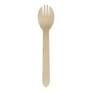 100 WOODEN CUTLERY SPORKS