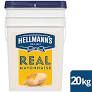 20kg HELLMAN'S REAL MAYONNAISE GLUTEN FR