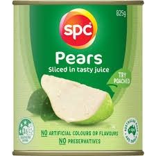 825gm SPC PEAR SLICES