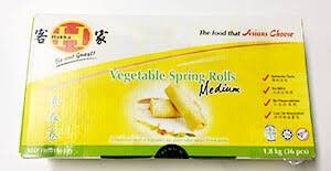 36x50gm HAKKA VEGIE SPRING ROLLS