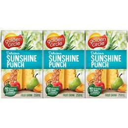 24x250ml GOLDEN CIRCLE SUNSHINE PUNCH FR