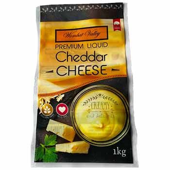 1kg WOMBAT LIQUID CHEESE CHEDDAR