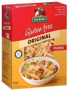 350gm SAN REMO GLUTEN FREE PENNE PASTA