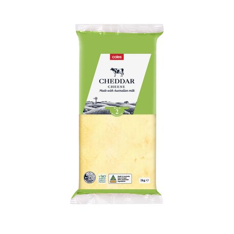 1kg MILD BLOCK CHEESE