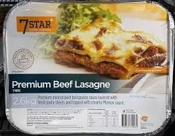 2.6kg 7 STAR BEEF LASAGNE