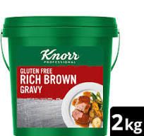 2kg KNORR RICH BROWN GRAVY MIX GLUTEN FR