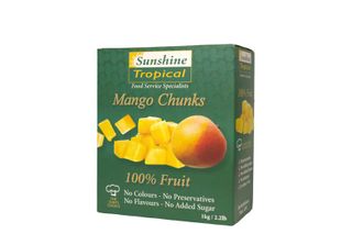 1kg SUNSHINE IQF MANGO CHUNKS