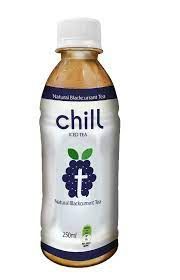 24x250ml CHILL ICED TEA BLACKCURRANT