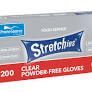 200 LGE STRETCHIES CLEAR GLOVES