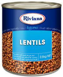 2.5kg RIVIANA LENTILS