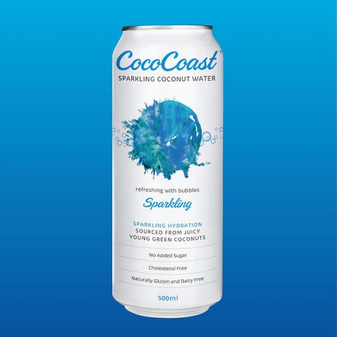 24x500ml COCO COAST SPARKLE COCONUT WATE