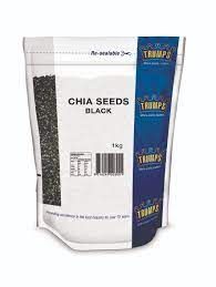 1kg TRUMPS BLACK CHIA SEEDS